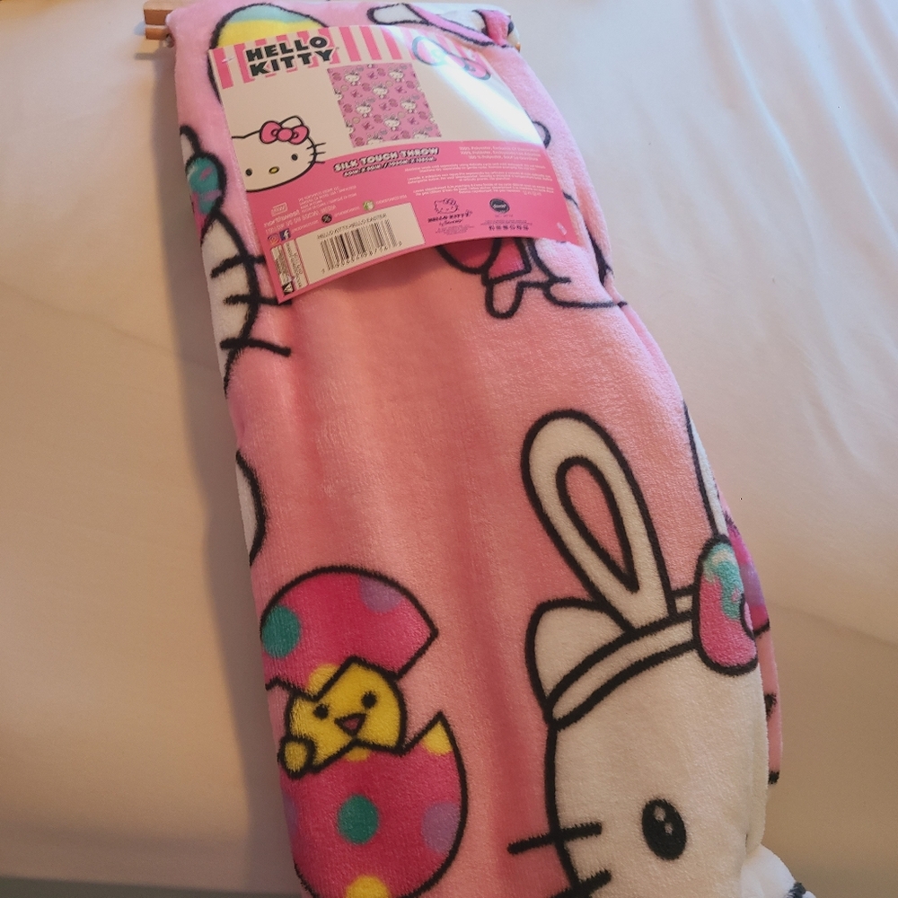 Hello Kitty Easter Blanket